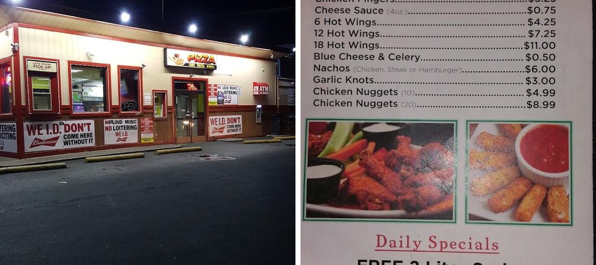 MDO'S Pizza Menu